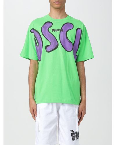 DISCLAIMER T-shirt con stampa logo - Verde
