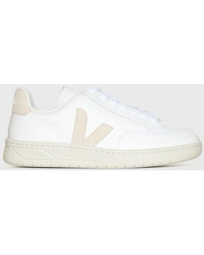 Veja Sneakers V-12 in pelle - Bianco