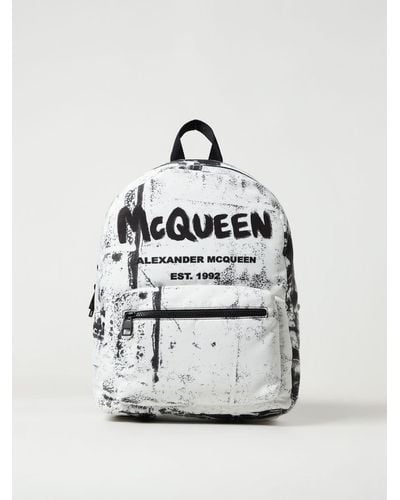 Alexander McQueen Backpack - Grey