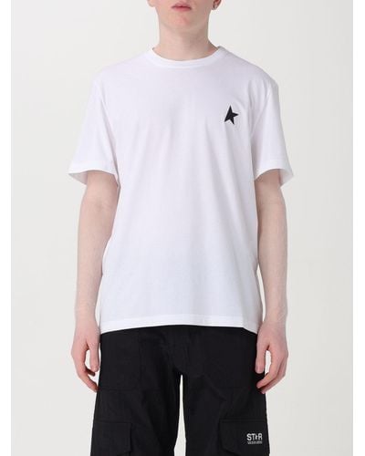 Golden Goose Deluxe Marke White T Shirt Star Collection - Weiß
