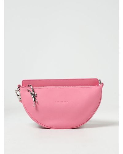 Longchamp Schultertasche - Pink