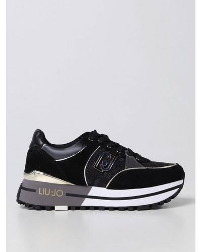 LIU JO: sneakers for woman - Brown  Liu Jo sneakers BF2125PX078 online at