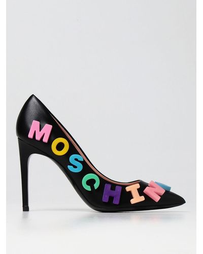 Moschino Leather Pumps - Multicolor