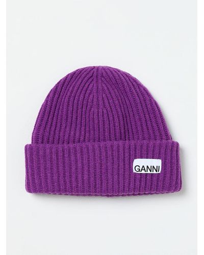 Ganni Hat - Purple