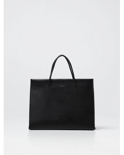 MEDEA Leather Bag - Black