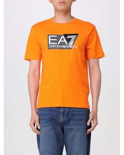 EA7 Camiseta - Naranja