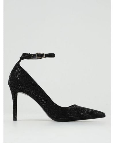 Twin Set Pump con strass all over - Nero