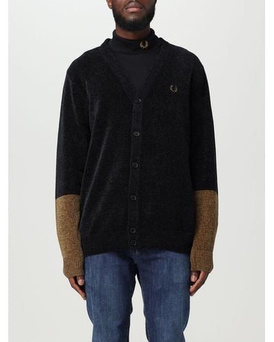 Fred Perry Cárdigan - Negro