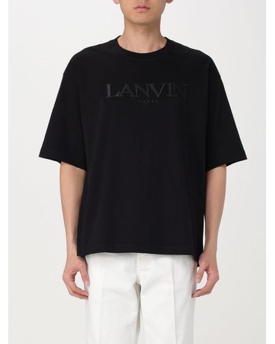 Lanvin T-shirt in jersey - Nero