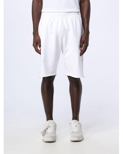 Off-White c/o Virgil Abloh Shorts In Cotton - White