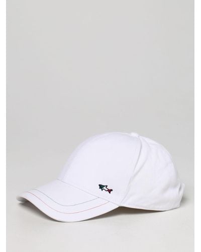 Paul & Shark Hat In Cotton - White