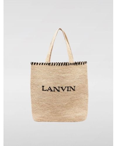 Lanvin Shoulder Bag - Natural