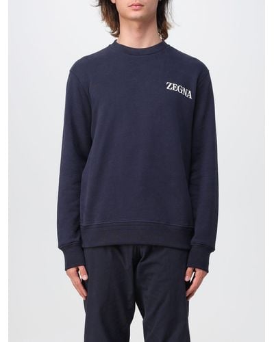 Zegna Sweatshirt - Bleu