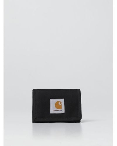 Carhartt Carhartt Wallet In Fabric With Logo - Black