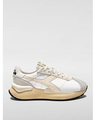Diadora Sneakers Mercury Elite in pelle e nylon - Bianco