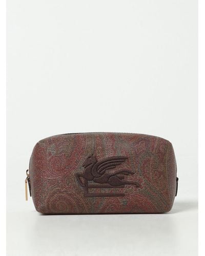 Etro Cosmetic Case - Brown