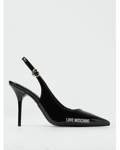 Love Moschino High Heel Shoes - Black