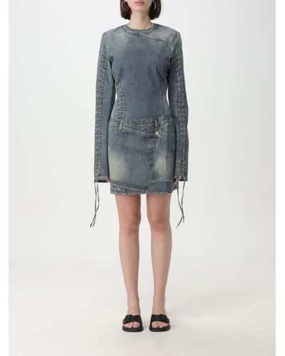 Acne Studios Vestido - Azul