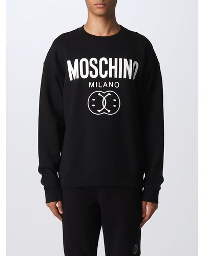 Moschino Double Smiley® Sweatshirt - Black