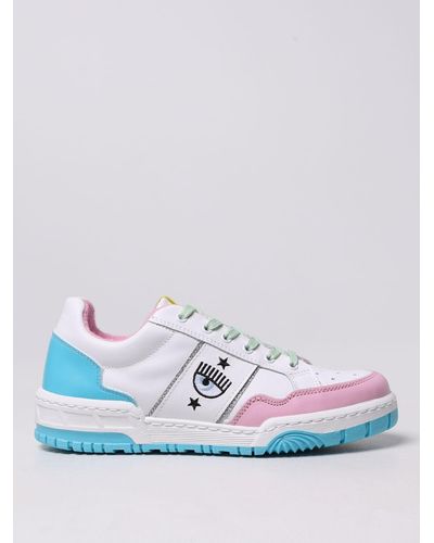 Chiara Ferragni Sneakers Cf-1 con ricamo - Bianco