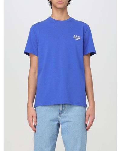 A.P.C. T-shirt - Blau