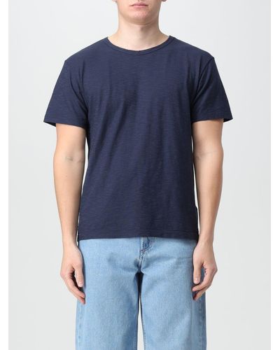 Grifoni T-shirt in misto cotone - Blu