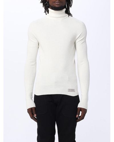 Balmain Sweater In Merino Wool - White