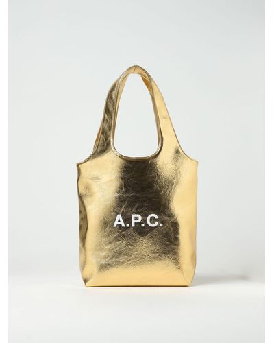 A.P.C. Shoulder Bag - Metallic