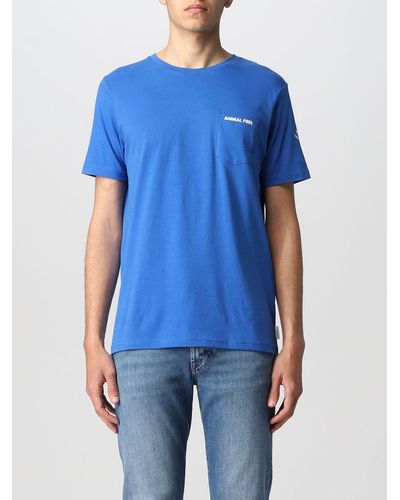 Save The Duck T-shirt basic - Blu