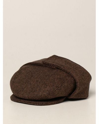 Max Mara Lisa Hat In Virgin Wool Blend - Brown