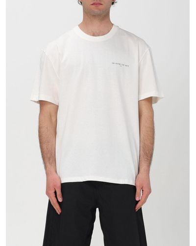 ih nom uh nit T-shirt in cotone - Bianco
