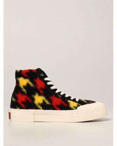 Goodnews Sneakers With Houndstooth Motif - Multicolour