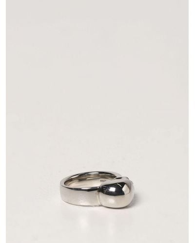Alexander McQueen Ring In Brass - Natural