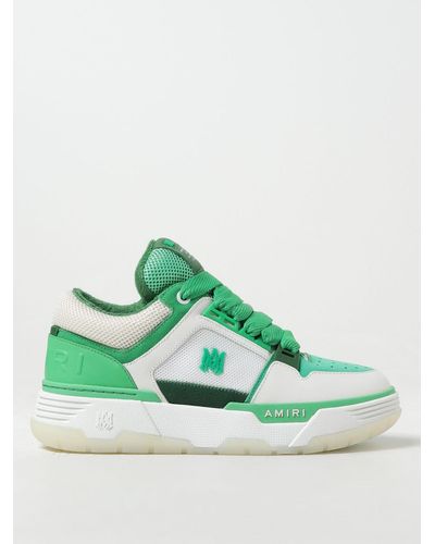 Amiri Sneakers MA-1 in pelle e mesh - Verde