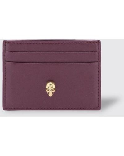 Alexander McQueen Wallet - Purple