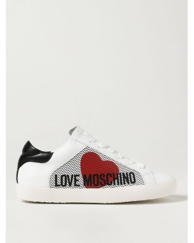 Love Moschino Baskets - Blanc