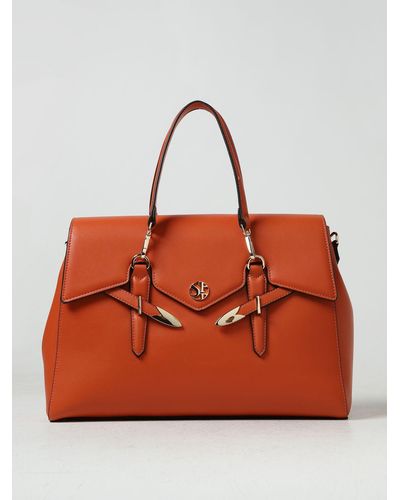 Secret Pon-pon Handbag - Orange