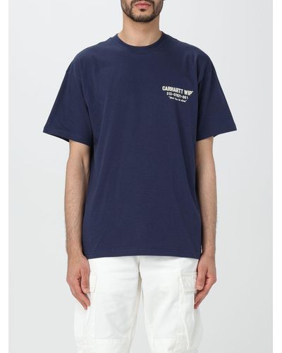 Carhartt T-shirt di cotone - Blu