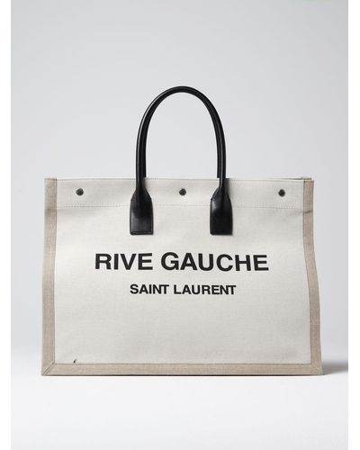 Gray Saint Laurent Tote bags for Men | Lyst