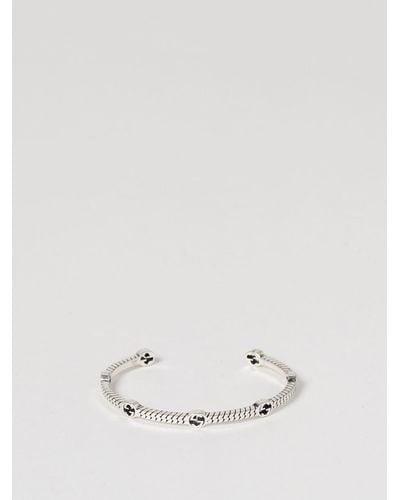 Gucci Interlocking g cuff bracelet in sterling silver - width xs multi - Neutro