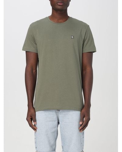 Ck Jeans T-shirt in cotone - Verde