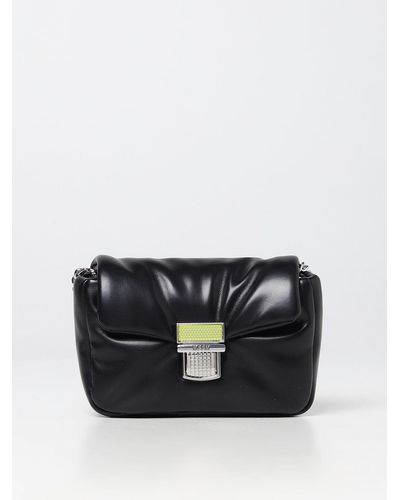 MSGM Bag In Synthetic Nappa Leather - Black