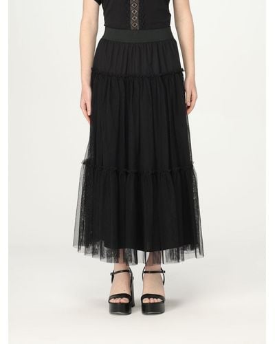 Twin Set Skirt - Black