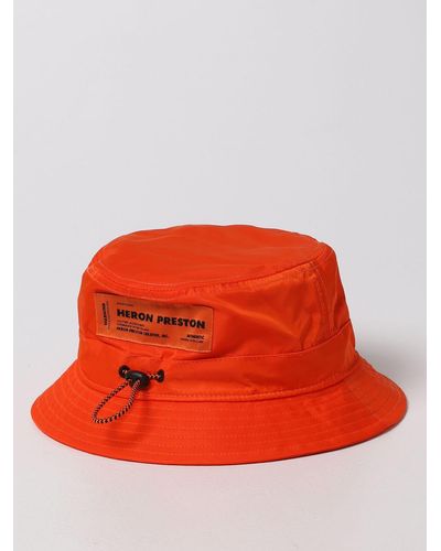 Heron Preston Bucket Hat - Orange