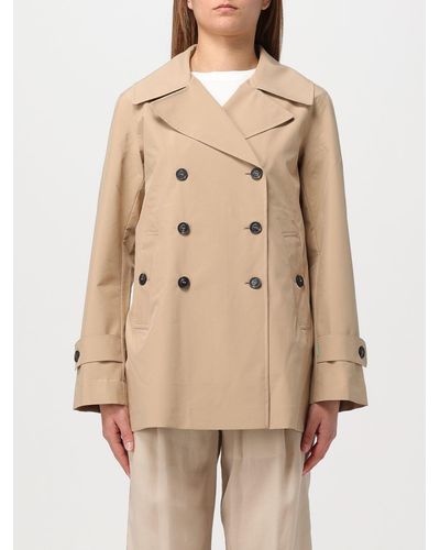 Save The Duck Trench Coat - Natural
