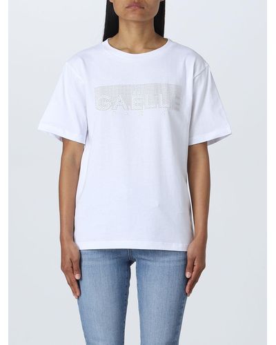 Gaelle Paris T-shirt in cotone - Bianco