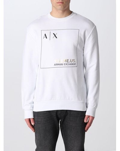 Armani Exchange Sweatshirt - Blanc