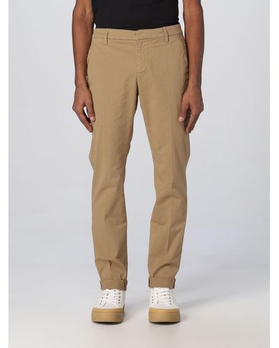 Dondup Cotton Pants - Natural