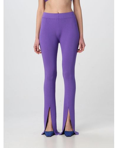 Remain Pantalone in tessuto stretch - Viola