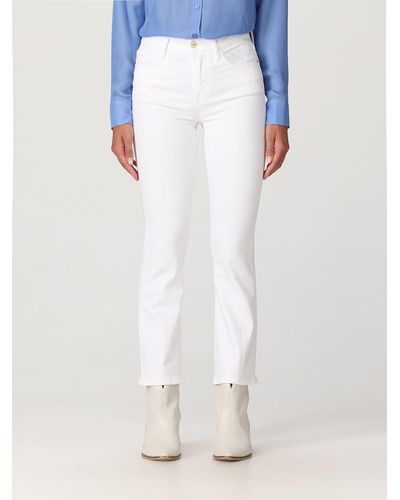 FRAME Jeans in denim - Bianco
